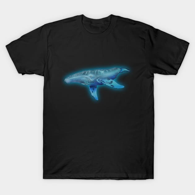 Humpback whale t-shirt designs T-Shirt by Coreoceanart